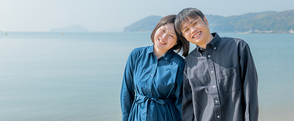 成婚したお2人の写真