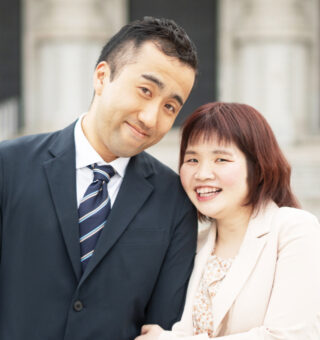 お2人の写真