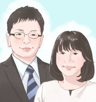 お2人の写真